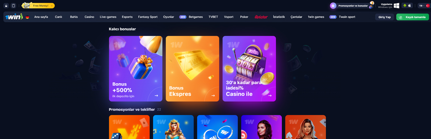 1win sitesi